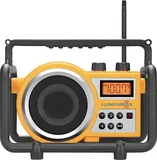 Sangean - LUNCHBOX AM/FM Compact Radio - Yellow