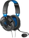 Turtle Beach - Recon 50P Gaming Headset for PS5, PS4, Xbox Series X, Xbox Series S, Xbox One, Nintendo Switch, Mobile & PC with 3.5mm - Black/Blue