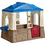 Step2 - Neat & Tidy Cottage Play Set - Beige/Brown/Blue