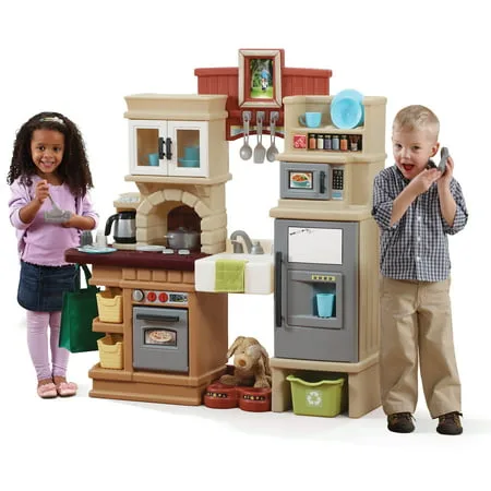 Step2 Heart of the Home Play Kitchen with 40 Piece Accessory Play Set