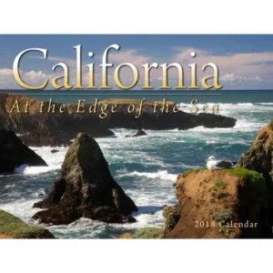 2018 California At the Edge of the Sea Wall Calendar, California by Tide-Mark