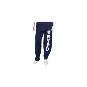 Medium Nypd Mens Sweatpants Navy Blue Training Pants Licensed Police