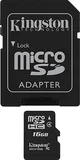 Kingston - 16GB microSDHC Memory Card