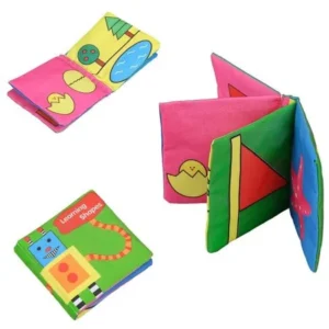 Top seller Baby Early Learning Intelligence Development Cloth Cognize Fabric Book Educational Toys KMIMT