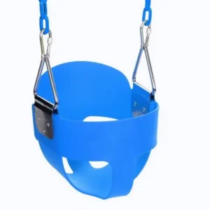 2PC Kids Toys Outdoor Play Vinyl Coated Chain Full Bucket Toddler and Baby Swing BYE