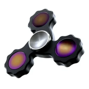 The Anti-Anxiety 360 Spinner Helps Focusing Fidget Toys [3D Figit] by Ixir. EDC Focus Toy for Kids & Adults - Best Stress Reducer and Hybrid Cube Bearing, Premium QualityMade of Aluminum