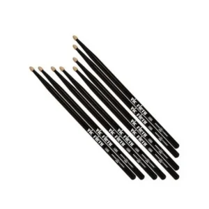 Vic Firth American Classic 5B Black Value Pack Buy 3PR, Get 1PR FREE!