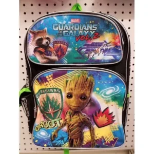 Marvel Guardians of The Galaxy Vol.2 Large 16" inches Backpack " Groot" for Boys