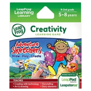leapfrog adventure sketchers! draw, play, create learning game (for leappad tablets and leapstergs)
