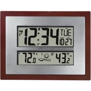 Better Homes and Gardens Atomic Clock with Forecast