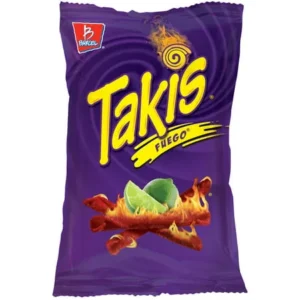 Takis Tortilla Chips Hot Chili Pepper and Lime - Chile y Limon 9.9 Oz