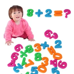 Kid Plastic Fridge Magnet Alphabet 26 Numbers Child Baby Educational Toy