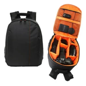 Fashion Waterproof Camera DSLR Lens Backpack Case Bag Adjustable Padded Divider On Sale