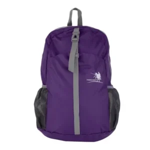 Outdoor Sports Hiking Waterproof Foldable Nylon Backpack Daypack Rucksack Purple On Sale
