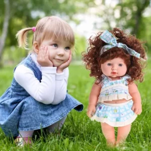 12'' Realistic Handmade Girl Newborn Lifelike Vinyl Alive Reborn Baby Doll Kid