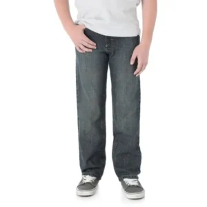 Wrangler Classic Straight Leg Jeans (Little Boys, Big Boys, Husky & Slim)