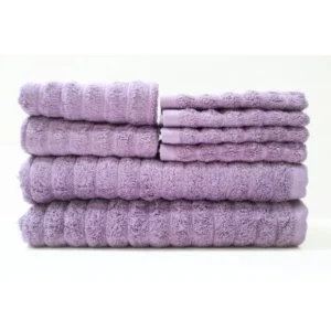 J & M Home Fashions Adriatic 8 Piece Bath Towel Set