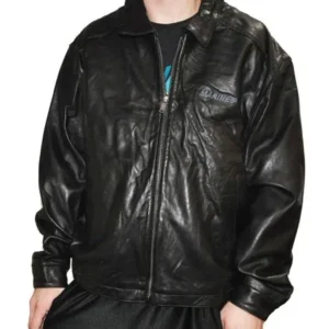 Weatherproof Mens Black Leather Marines Stretch Bottom XL Jacket