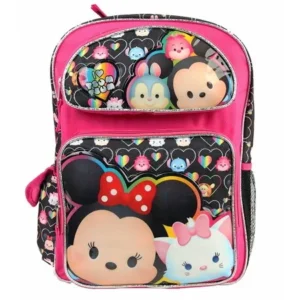 Disney Tsum Tsum 16 Kids Girls Large School Backpack Book Backpack