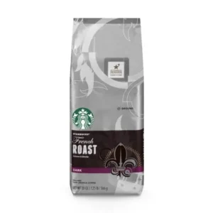 Starbucks French Roast Dark Roast Ground Coffee, 20-Ounce Bag