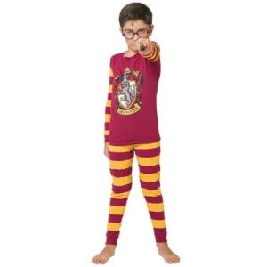 Harry Potter Big Kids Gryffindor House Crest' Costume Pajama Set