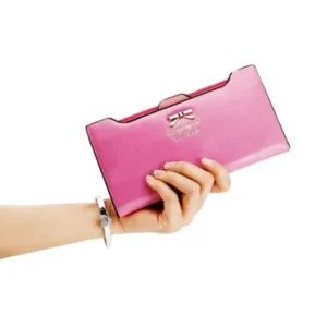 New Fashion Women Sweet Multi-Card Holder Long Wallet PU Leather Purse On Sale