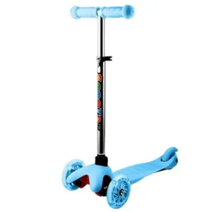 New Fashion Kids 3-Wheel 4 Levels Adjustable Height Kick Scooter with LED Light Up Wheels