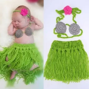 Newborn Baby Photo Costume Crochet Outfits Cute Photograph Props for Boy Girls