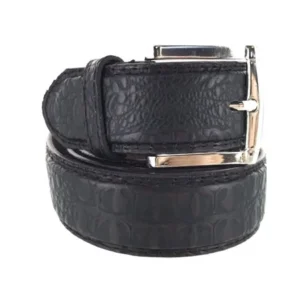 Faddism Mens Square Buckle Urban Cow Boy Leather Belt Model:291