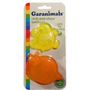 Garanimals Chill & Chew Baby Teethers 3 Months+ (Yellow & Orange)