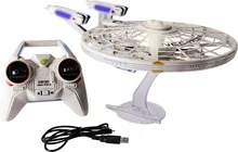 Air Hogs - Star Trekâ„¢ U.S.S. Enterprise NCC-1701-A Remote Controlled Helicopter - Gray