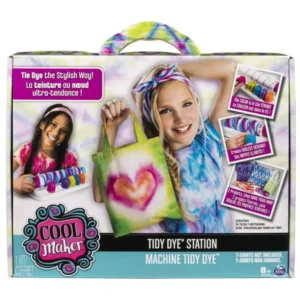 Cool Maker - Tidy Dye Station, Fashion Activity Kit for Kids Age 8 and Up