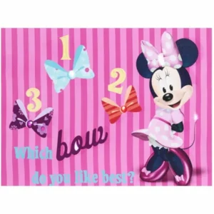 Disney Minnie Mouse Bow-Tique Light Up Canvas LED Wall Art
