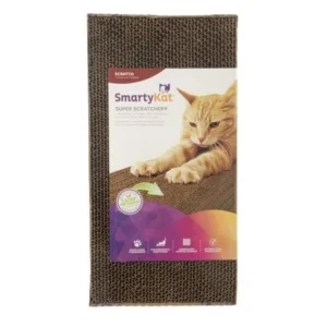 SmartyKat Super Scratcher Double Wide Corrugate Cat Scratcher with Infused Catnip