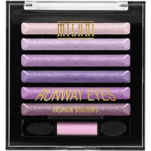 milani runway eyes fashion eyeshadow, couture in purples