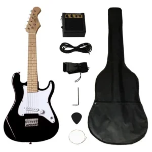 Berry Toys 32 in. Electric Guitar Set - Black