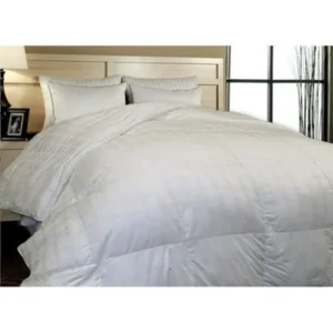 600 Duraloft Windowpane Down Alternative Comforter - Twin