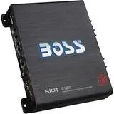 BOSS Audio - Riot 1100W Class AB Mono MOSFET Amplifier with Variable Low-Pass Crossover - Black