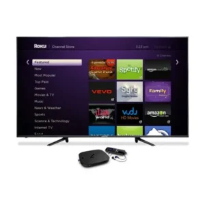 Sceptre 55" Class 4K (2160P) LED TV w/ Roku Streaming Player (U550CV-U-ROKU)