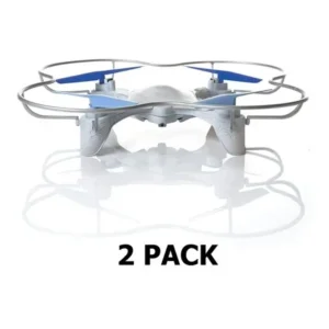 2-Pack Lumi Gaming Toy 8.25" Quadcopter Drone for iOS & Android with Bluetooth