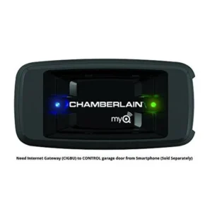 Chamberlain PD612EV 1/2 HP MyQ Enabled Chain Drive Garage Door Opener, Off White