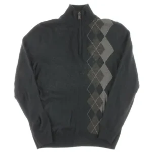 Tricots St. Raphael Mens Knit Argyle Pullover Sweater