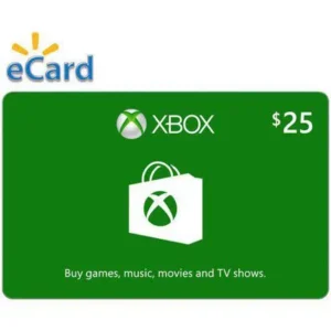 Xbox Digital Gift Card $25
