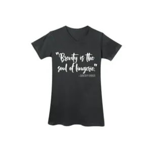 Women's Brevity Soul of Lingerie - Dorothy Parker - Nightshirt