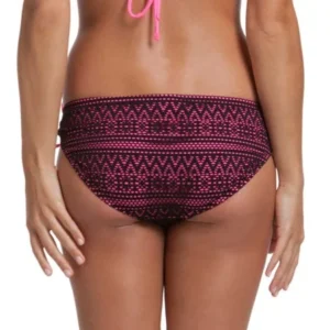 Swim Crochet Bikini Swimsuit Bottom With Side Ties