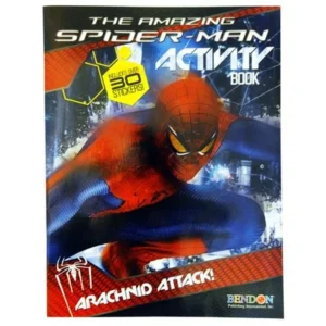 Rock Bottom Deals 02834-24 The Amazing Spider-Man Activity Book with Stickers - Case of 24