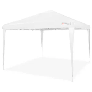 Best Choice Products 10x10ft Outdoor Portable Adjustable Instant Pop Up Gazebo Canopy Tent w/ Carrying Bag - White