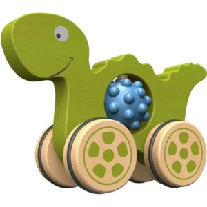 BeginAgain, BGAB1403, Toys Toddlers Nubble Rumblers Dino Toy, 1 Each, Green