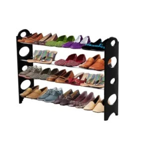 ForHauz Shoe Organizer 20 Pair Storage Rack for Closet or Entryway