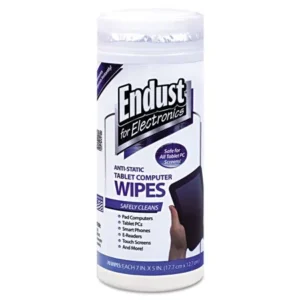 Endust 12596 Tablet Wipes, 70 ct